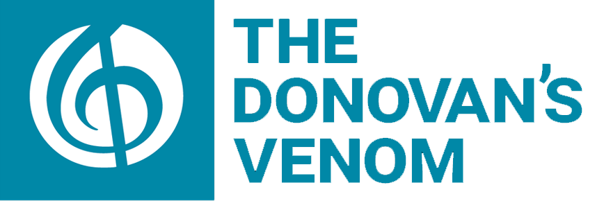 The Donovan's Venom logo horizontal