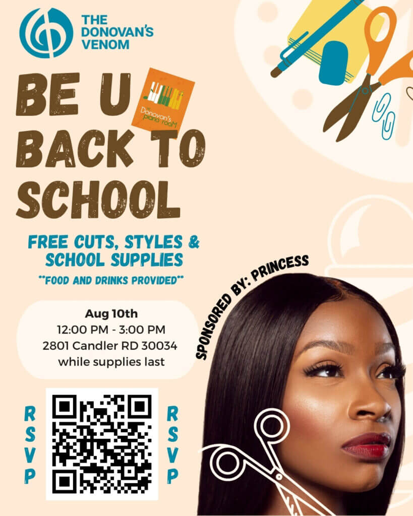 The Donovan's Venom 501c3 is THRILLED to announce a HUGE back-to-school giveaway!